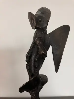 Klaas van den Berg - Uil met jong kopen? Bied vanaf 109!