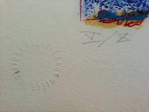 Jacqueline de Jong - Litho - Gesigneerd en genummerd - 1967 kopen? Bied vanaf 40!