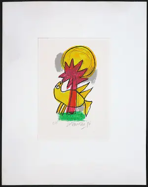 Corneille - Zeefdruk, Zonder titel kopen? Bied vanaf 1!