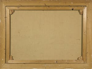 Niet of onleesbaar gesigneerd - Olieverf op doek, Landschap met molen - Ingelijst kopen? Bied vanaf 1!