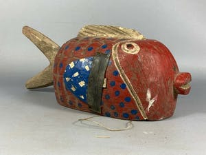 Bobo - 200949 - Old African Bozo fish marionet - Mali kopen? Bied vanaf 45!