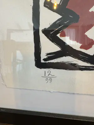 Pierre Alechinsky - Kleurenlitho - oplage 99 ex. kopen? Bied vanaf 1200!