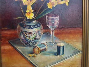 Niet of onleesbaar gesigneerd - Stilleven kopen? Bied vanaf 10!