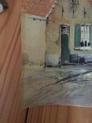 Jan van der Linde - Kerk in dorp kopen? Bied vanaf 90!