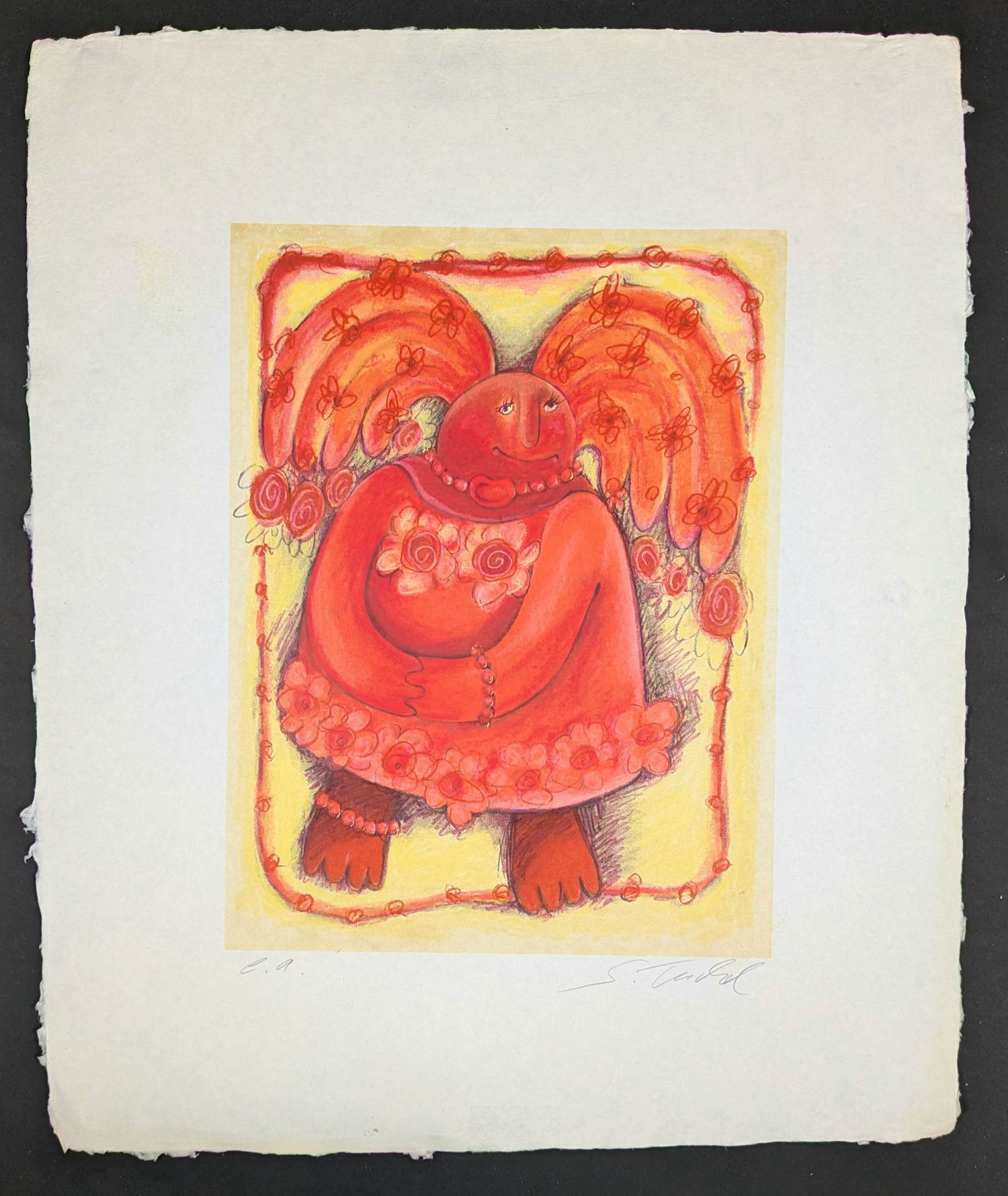 Sabine Tuchel - vrouw artist proof kopen? Bied vanaf 39!