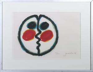 Gerard de Vries - Litho, Zonder titel - Ingelijst kopen? Bied vanaf 1!