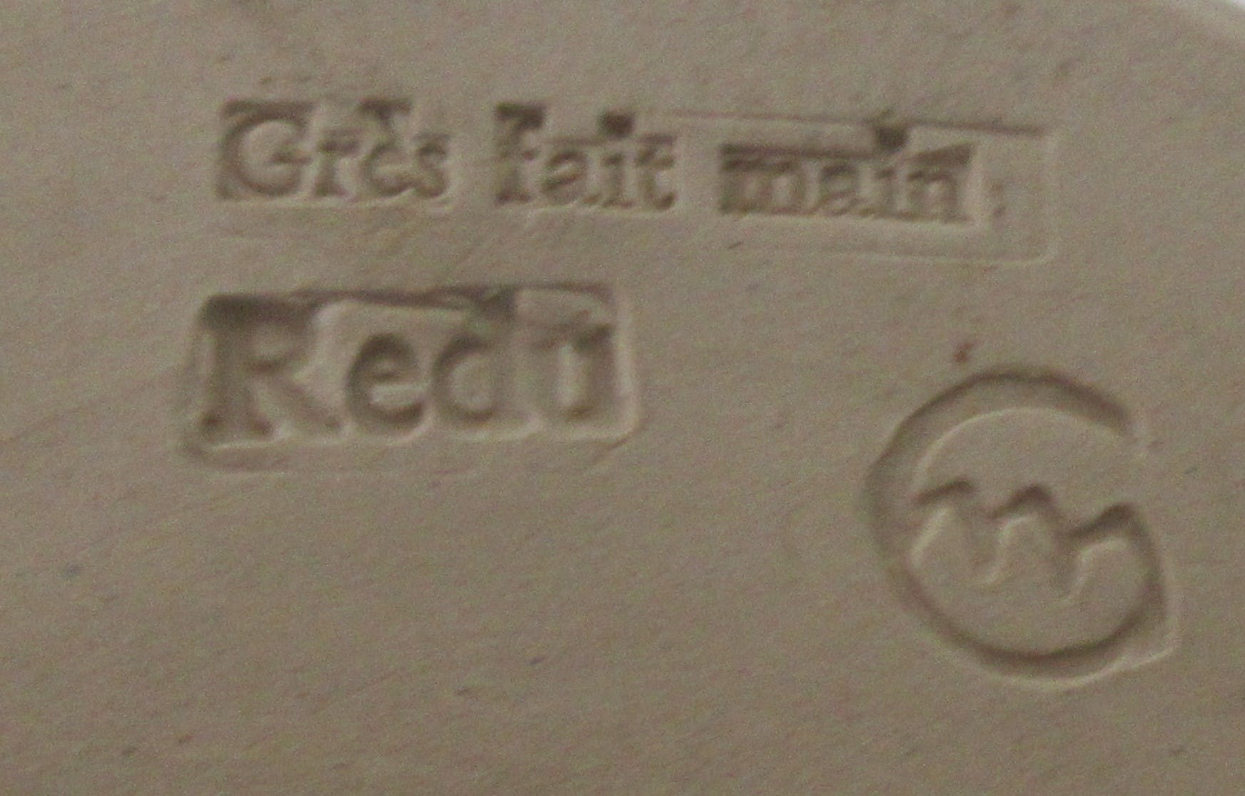 Niet of onleesbaar gesigneerd - Twee Studio Gres aardewerken vazen kopen? Bied vanaf 1!
