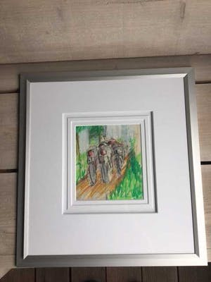 Wil Willemsen - 'wielrenners' kopen? Bied vanaf 300!