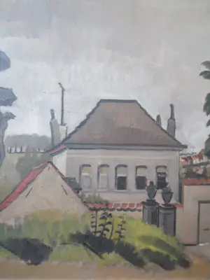 Anne-Pierre De Kat - Dorpsgezicht Belgie 1930 kopen? Bied vanaf 400!