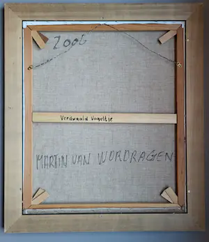 Martin van Wordragen - Verdwaald vogeltje Een van zijn betere werken kopen? Bied vanaf 600!