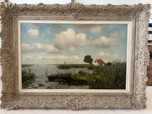 AcheterDaniel Been - polderlandschap? Enchérissez de 200!