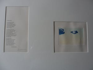 Nono Reinhold - 5 kleuren ets -1983 + gesigneerd gedicht Bert Schierbeek kopen? Bied vanaf 60!