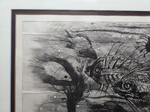 Hans van Dokkum - Vissen. Onderwater landschap. kopen? Bied vanaf 69!