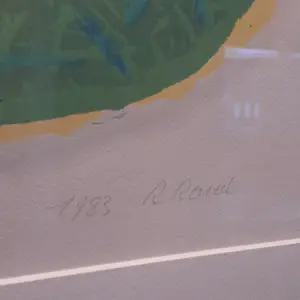 Roger Raveel - Een abstractie in de tuin kopen? Bied vanaf 1875!