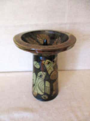 Henk Potters - Kaars kandelaar verkocht voor € 45!