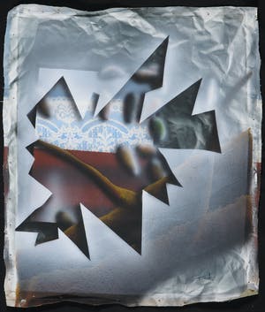 Vincent Mengin-Lecreult - Gemengde techniek op doek, Zonder titel kopen? Bied vanaf 1!