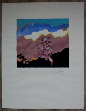 Hugo Claus - Zeefdruk: In de verre woestijn kopen? Bied vanaf 125!