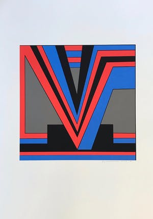 Guy Vandenbranden - Prachtige gesigneerde zeefdruk - 144/150 - 1974 - Nieuwstaat! kopen? Bied vanaf 145!