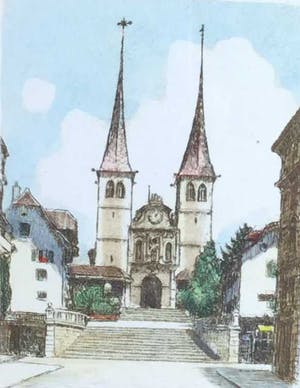 Niet of onleesbaar gesigneerd - C4016-2 - Klooster kopen? Bied vanaf 1!