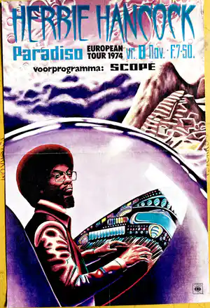 Herbie Hancock - Tour 1974 Paradiso> Artist in Residence 2022 North Sea Jazz Festival verkauft für € 25!