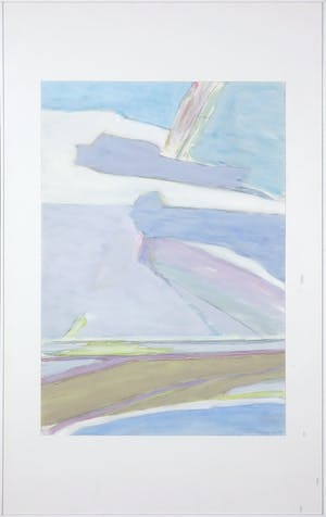 Paul Overhaus - Gouache op board, Na de vloed - Ingelijst kopen? Bied vanaf 80!