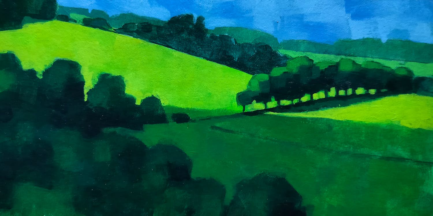 Willem Visser - Eifellandschap (studie) kopen? Bied vanaf 50!