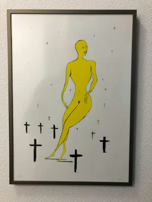 Henk Visch - Litho 1991 kopen? Bied vanaf 65!