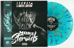 Conway - and DJ Green Lantern – More Steroids - Splattered Blue Vinyl + Arabisch OBI verkocht voor € 1!