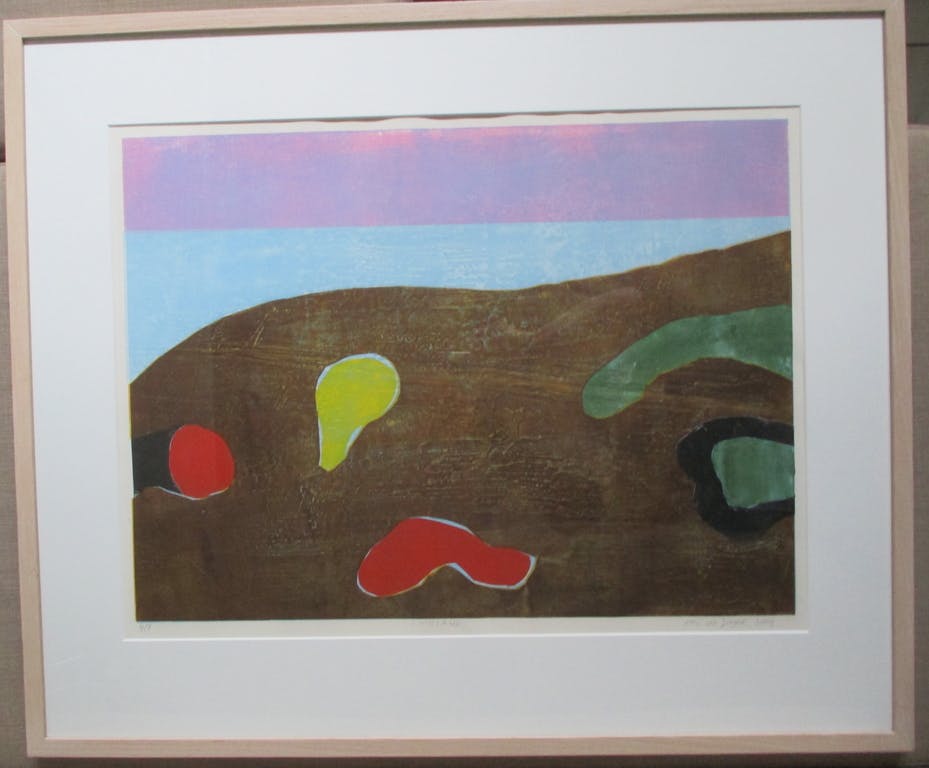 Margot de Jager - grote ingelijste aluminiumprint "Laagland" Barth-lijst kopen? Bied vanaf 55!