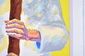 Roger Raveel - De eeuwig durende optocht - Zeefdruk - 80x60 cm - Gesigneerd - n° 1/130 kopen? Bied vanaf 1500!