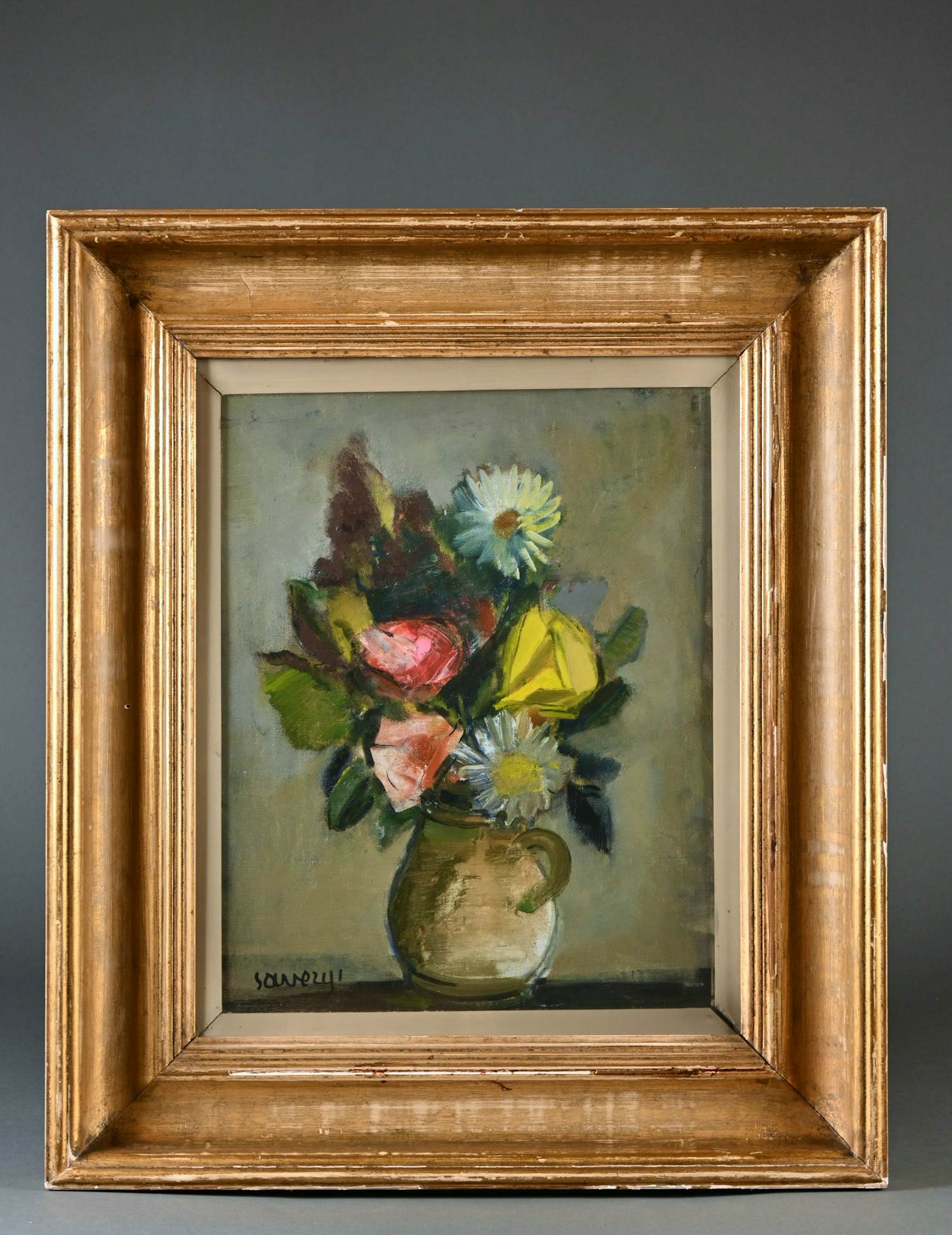 Albert Saverys - Stilleven met bloemen kopen? Bied vanaf 600!