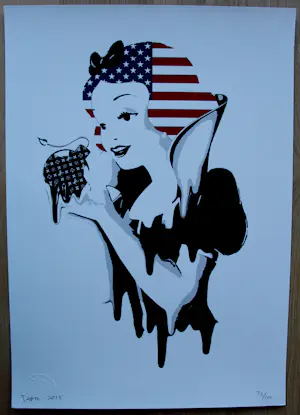 Death NYC - Zeefdruk: Snow White U.S.A bomb black - 2015 kopen? Bied vanaf 60!