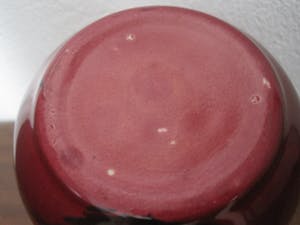 Niet of onleesbaar gesigneerd - Rood Japans onder glazuur potje kopen? Bied vanaf 10!
