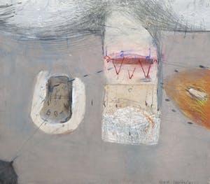 Peter van den Berg - Gemengde techniek op papier, Zonder titel kopen? Bied vanaf 35!