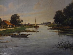 K. Schilderspel - Boerderij aan water kopen? Bied vanaf 1!