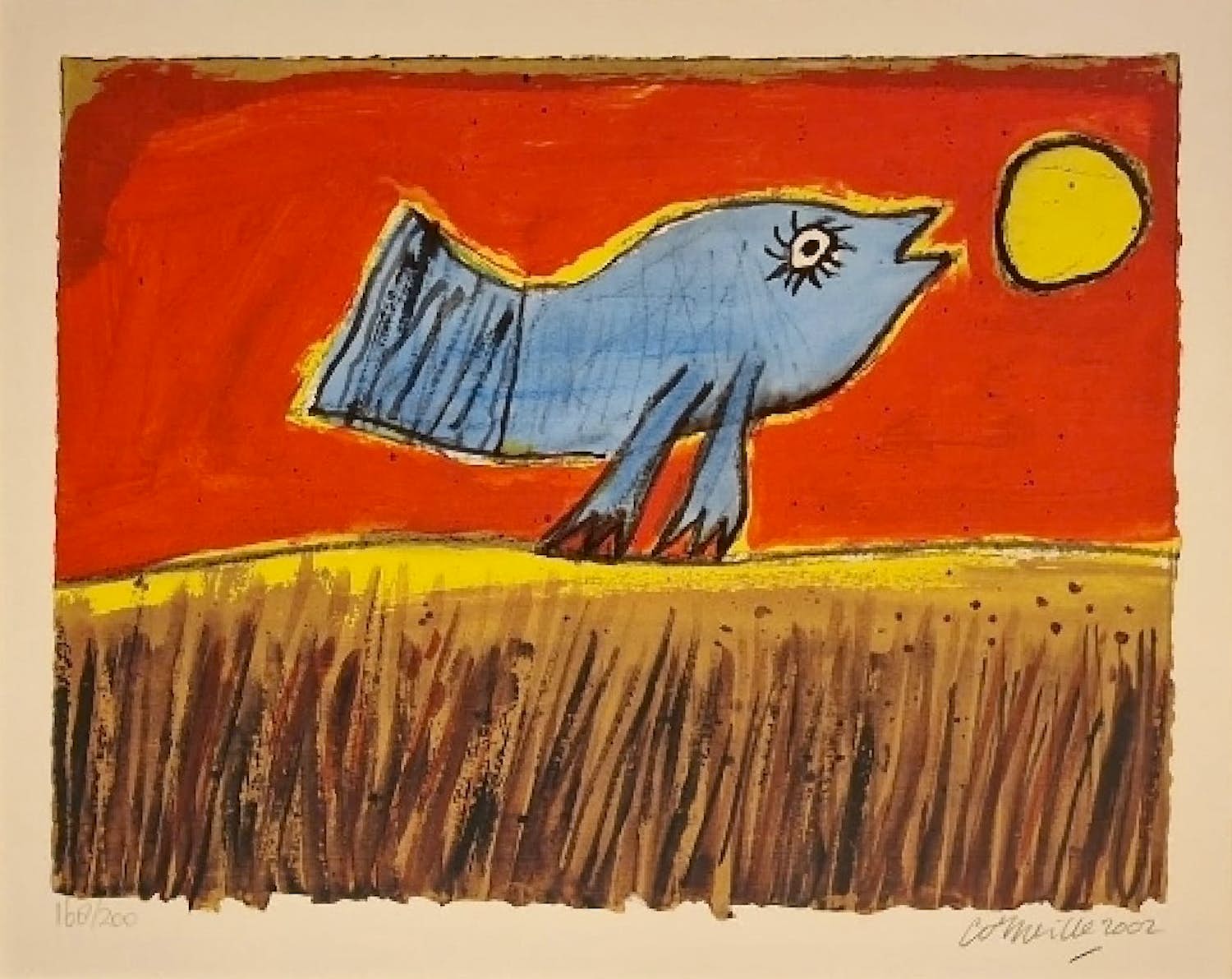 Corneille - gesigneerd - 2002 - 200 ex. verkocht voor € 1!