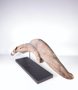 Dogon - Lot van houten slot en beeld kopen? Bied vanaf 1!