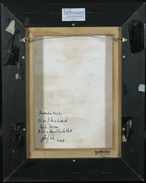 Ralf Lake - Olieverf op doek, Kopf - Ingelijst kopen? Bied vanaf 1!