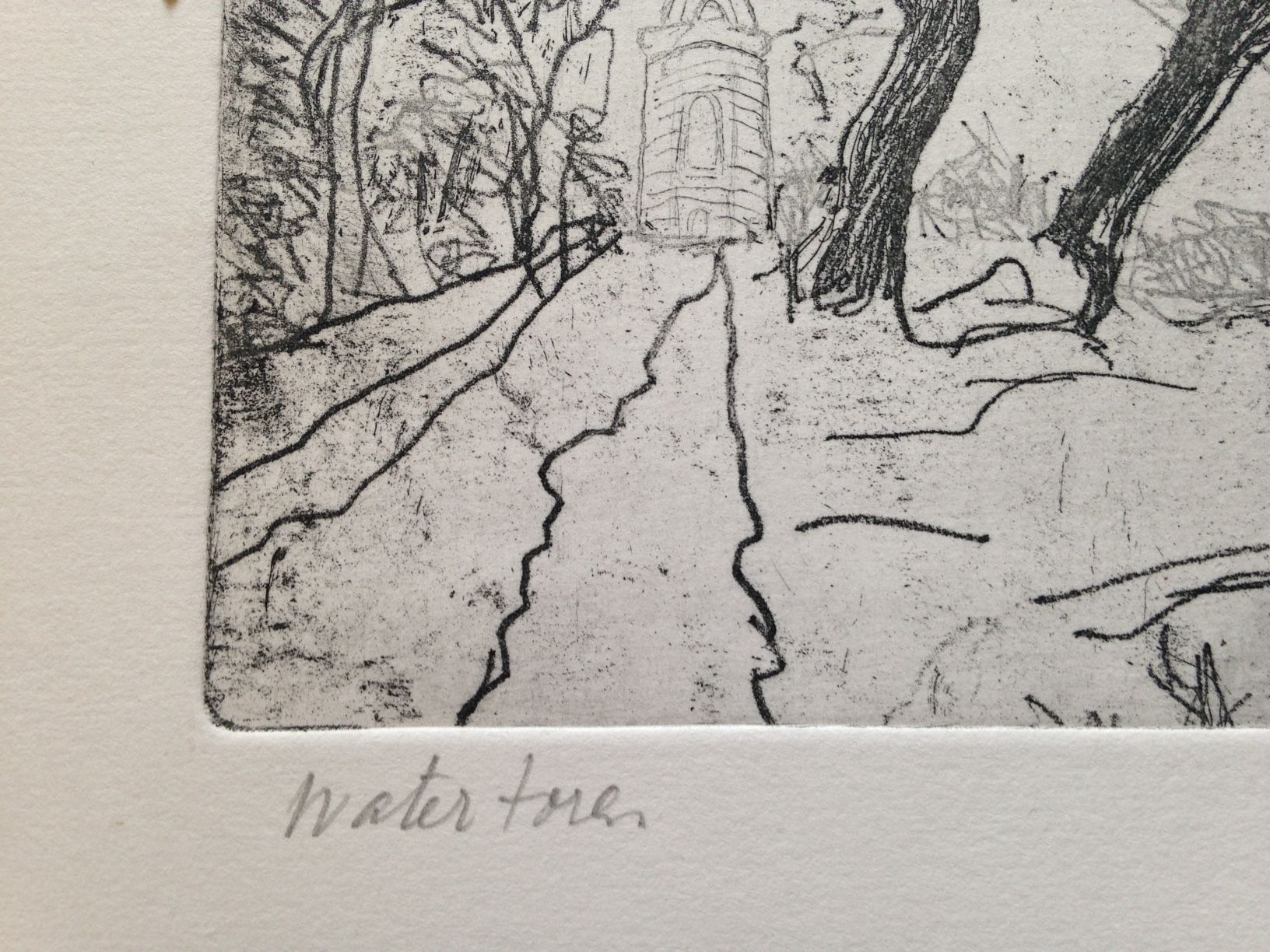 Niet of onleesbaar gesigneerd - Lou van Aart - Watertoren kopen? Bied vanaf 1!