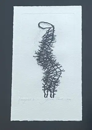 Jack Poell - monoprint 1994 inclusief boek kopen? Bied vanaf 85!