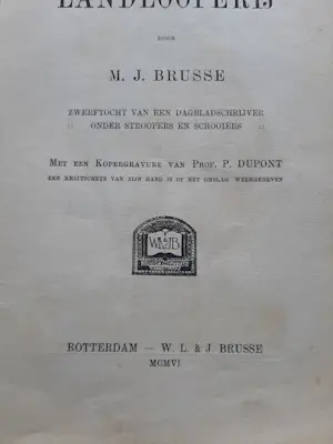 Pieter Dupont - Kopergravure, Landlooperij kopen? Bied vanaf 20!