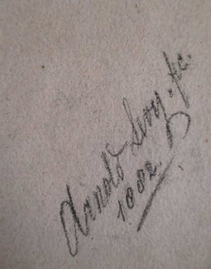 Niet of onleesbaar gesigneerd - Tekening Lucius Junius Brurus kopen? Bied vanaf 10!