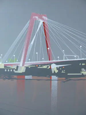 Clemens Zijlmans - Rotterdam, de Willemsbrug kopen? Bied vanaf 50!