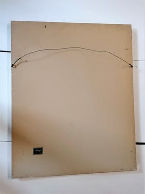 Gunnar Ditlefsen - GROOT WERK!! Bankje in bos met herfstkeuren kopen? Bied vanaf 60!