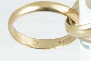 08 - Mooie 14 krt gouden tricolor Trinity designring - Cartier model kopen? Bied vanaf 310!