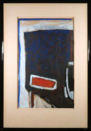 Jan Radersma - Gemengde techniek op karton, Tertulis - Ingelijst verkocht voor € 100!