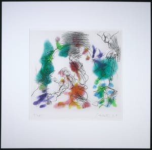 Ger Lataster - Kleurenets, Zonder titel kopen? Bied vanaf 70!