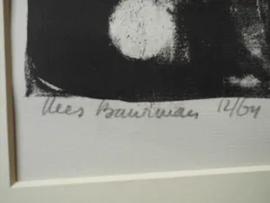 Kees Buurman - Litho - Mensbeest kopen? Bied vanaf 25!