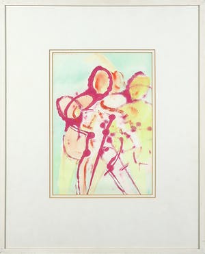 Rajne Dangova - Aquarel, Figuren - Ingelijst kopen? Bied vanaf 1!