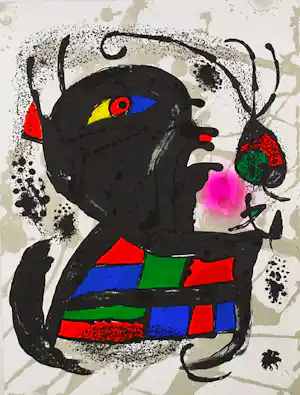 Joan Miro - Originele lithografie vendu pour 50€ !